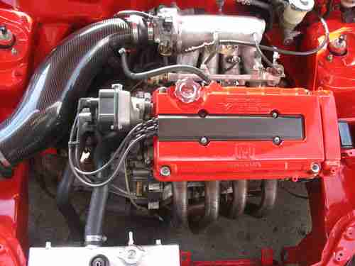 Buy used 1993 Honda Civic del Sol jdm b18c type r swap ...