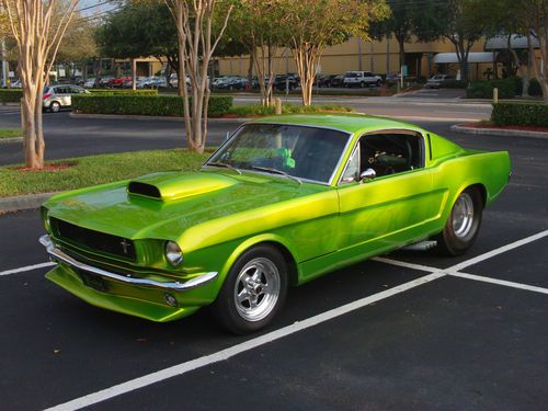 1965 ford mustang fastback  wicked  custom modified prostreet