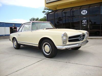 1965 mercedes 230sl pagoda euro car mostly original and complete will export
