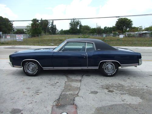 1971 chevrolet monte carlo low miles,restored, #s matching very clean must see
