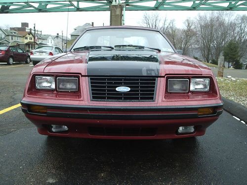 1984 ford mustang gt low miles one owner