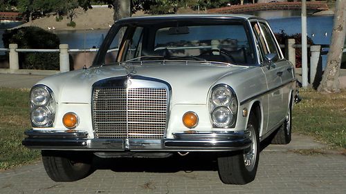 California original,1973 mercedes benz 280 se 4.5,low miles,100% rust free, a+++