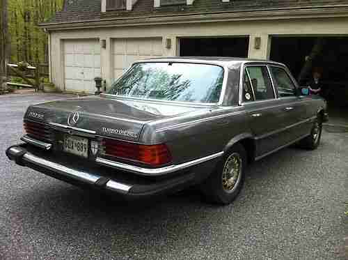 82 Mercedes benz 300sd turbo diesel #6