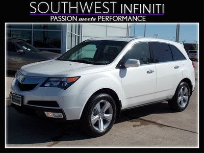2012 mdx awd technology package one owner low miles