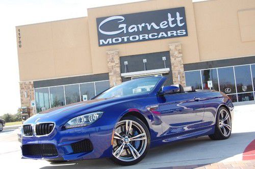 2012 bmw m6 convertible! export ok! pristine cond! save thousands over new! look