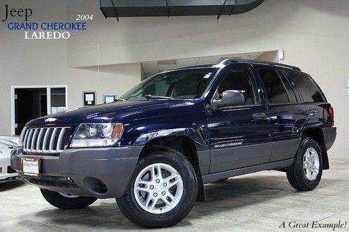 2004 jeep grand cherokee laredo 4x4 4.0l cd power drivers seat roof rack wow$$