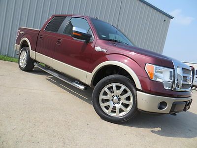 10 f150 (king-ranch) 4x4 nav camera roof sony 1-owner carafx texas $31.7k retail