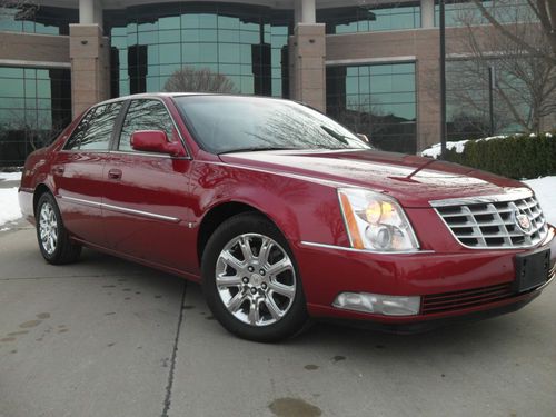 2008 cadillac dts moonroof certified full  bumper to bumper warranty