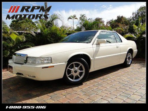 1 owner cadillac eldorado collectors w/51k miles sunroof clean carfax no reserve