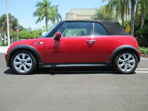 2006 mini cooper convertible s * 1.6 l *4 cylinder *supercharged*