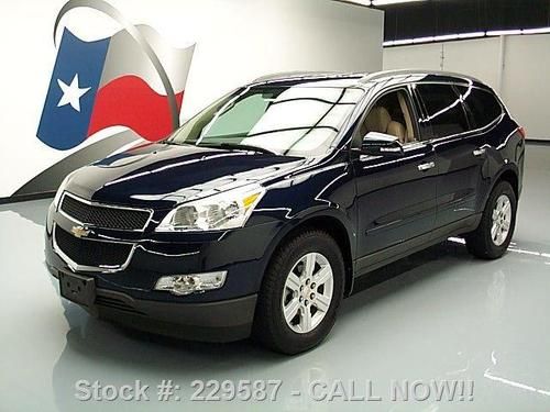 2012 chevy traverse 2lt awd htd leather rear cam 30k mi texas direct auto