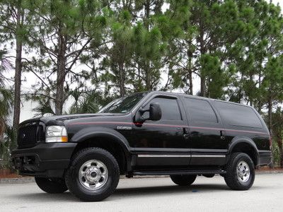 2003 ford excursion diesel limited 4x4 florida rust free! low miles