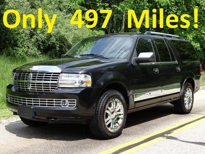 2010 navigator l 4x4 limousine only 497 miles! full 4/50 warranty! no paint!