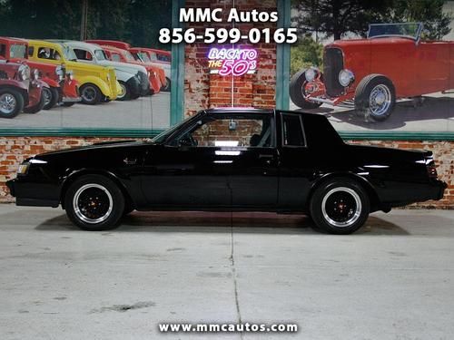 1987 buick regal grand national turbo t-tops fast muscle car classic low miles
