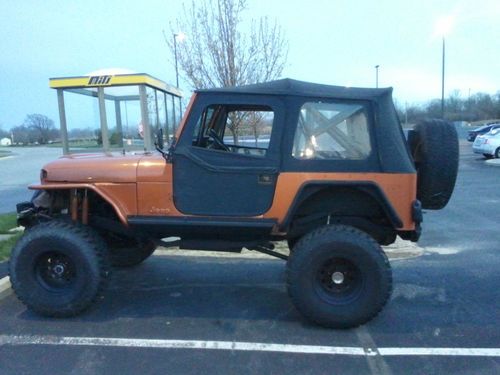 1976 jeep cj7 built rock crawler