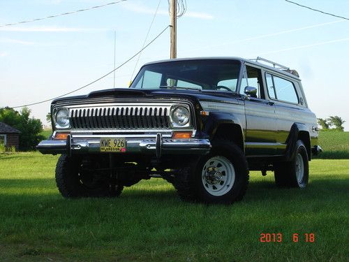1977 jeep cherokee s  original, low mileage survivor