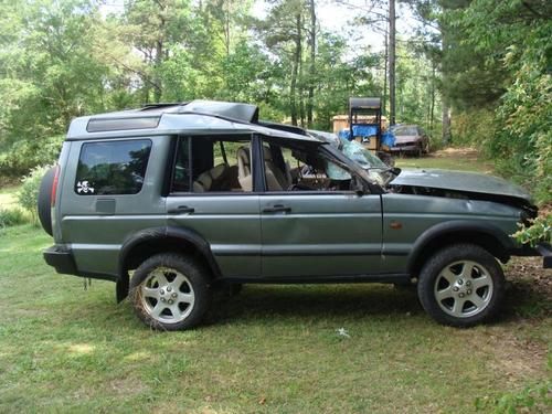Wrecked parts 2004 land rover discovery hse