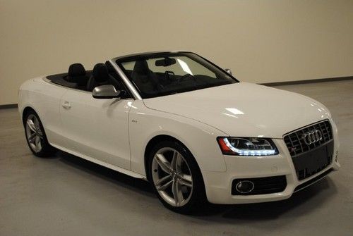 Audi s5 convertible quattro navigation supercharged 2011 2012 free shipping