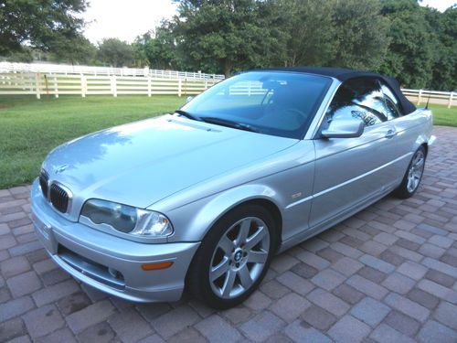 Gorgeous 2003 bmw 325ci convertible, 91k miles, sport package, nice, lo reserve!