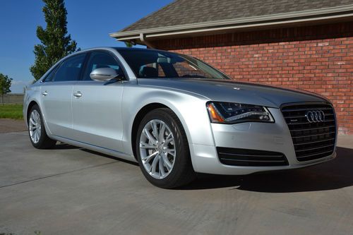 2011 audi a8l with factory warranty loaded for sale by owner