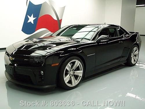 2013 chevy camaro zl1 supercharged 580hp sunroof hud 2k texas direct auto