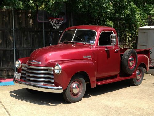 1950 chevy truck 1/2 ton (3100) - beautiful!