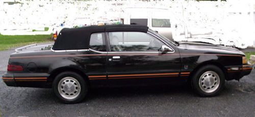 1988 mercury cougar flyers edition vehicle is possibly one of three