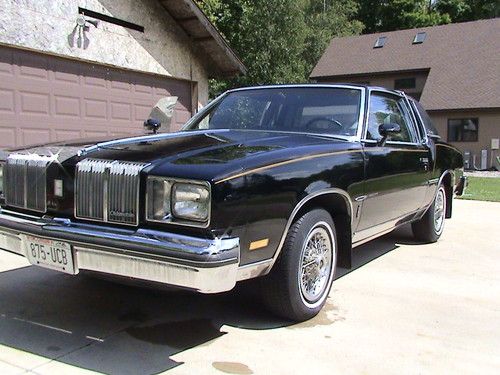 1979 olds cutlass supreme brougham, rare "mohave" interior, 1 owner