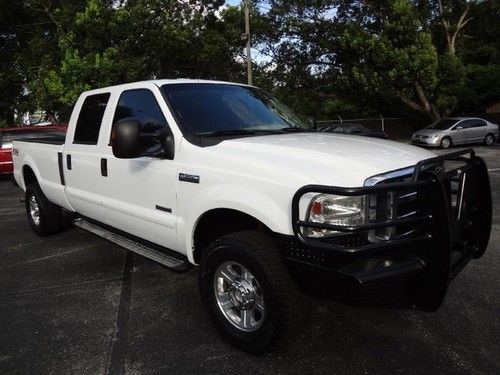2006 f-350 crew cab 4x4 lariat diesel~runs and looks great~ready to go