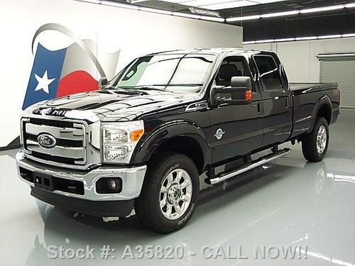 2011 ford f-350 lariat diesel fx4 4x4 sunroof nav 8k mi texas direct auto