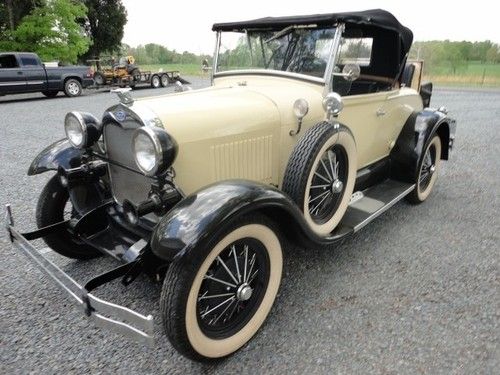 1980 shay replica of 1929 ford model a roadster