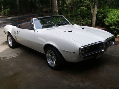 1967 pontiac firebird convertible 455 engine