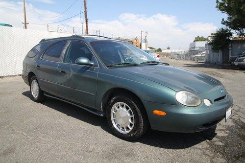 1996 ford taurus wagon lx low miles automatic 6 cylinder no reserve