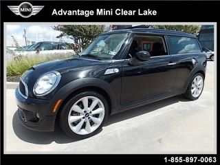 Certified cpo cooper clubman s sport package automatic bluetooth ipod 6k miles