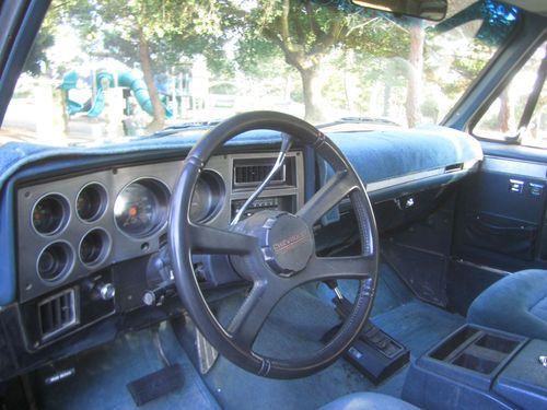 Buy used 1989 Chevy Silverado K5 Blazer in Castro Valley ...
