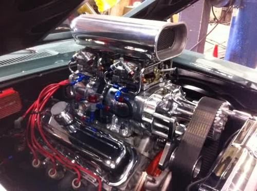 Prostreet 1968 nova ss - 496/ weiand blower