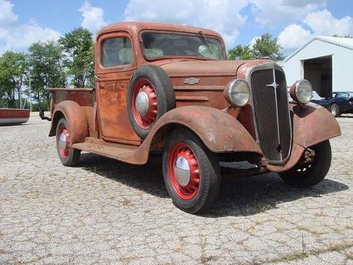 1936 Chevy Pickup truck hot rat rod custom classic vintage parts SCTA, US $15,000.00, image 1