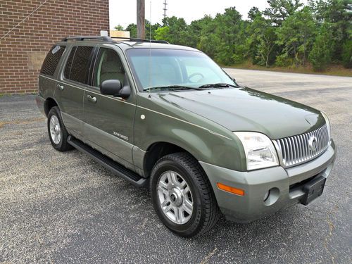 2002 mercury mountaineer ***one owner***no accidents***no reserve***