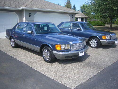 Collection of 1983 and 1984 mercedes benz 300sd turbo diesels