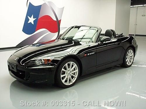 2007 honda s2000 convertible 6-speed leather only 4k mi texas direct auto
