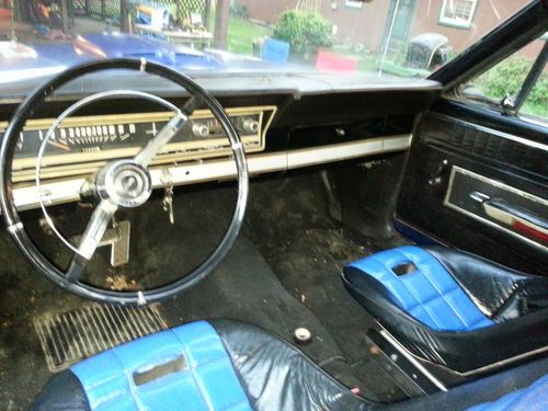 1966 ford fairlane gt 4spd project car rolling chassis!! l@@k!!