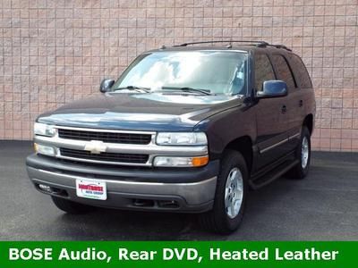 Suv 5.3l cd  am/fm leather bose 4x4 air conditioning tow package