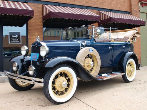 1931 ford model a dual cowl sport phaeton