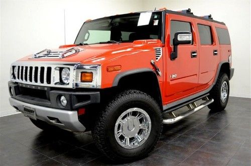 2008 hummer h2~awd~htd leather ~roof~we finance~only 63k miles~free shipping