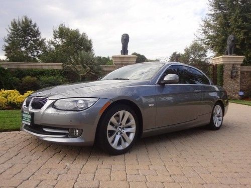 11 bmw 328i convertible*1 owner*factory warranty + bmw presence protection plus*