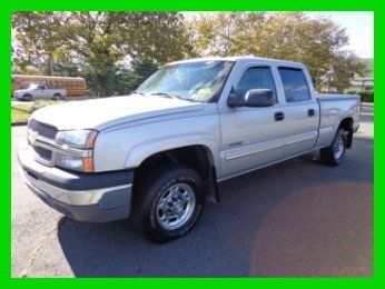 2005 chevy 1500 crew cab 4x4 lt pickup truck loaded sunroof leather no reserve