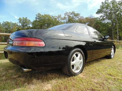 1995 lexus sc 300 black/black exceptionally clean well maintained low miles !!!