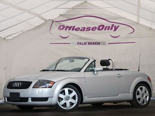 Cd player convertible all power heated seats cruise control off lease only