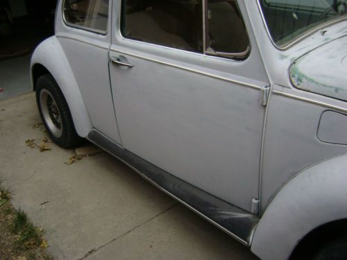 Buy new 1969 Volkswagen Beetle with sun roof! Good fixer ...