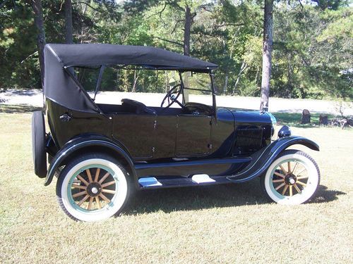 1926 ford model t touring car 4-door convertible